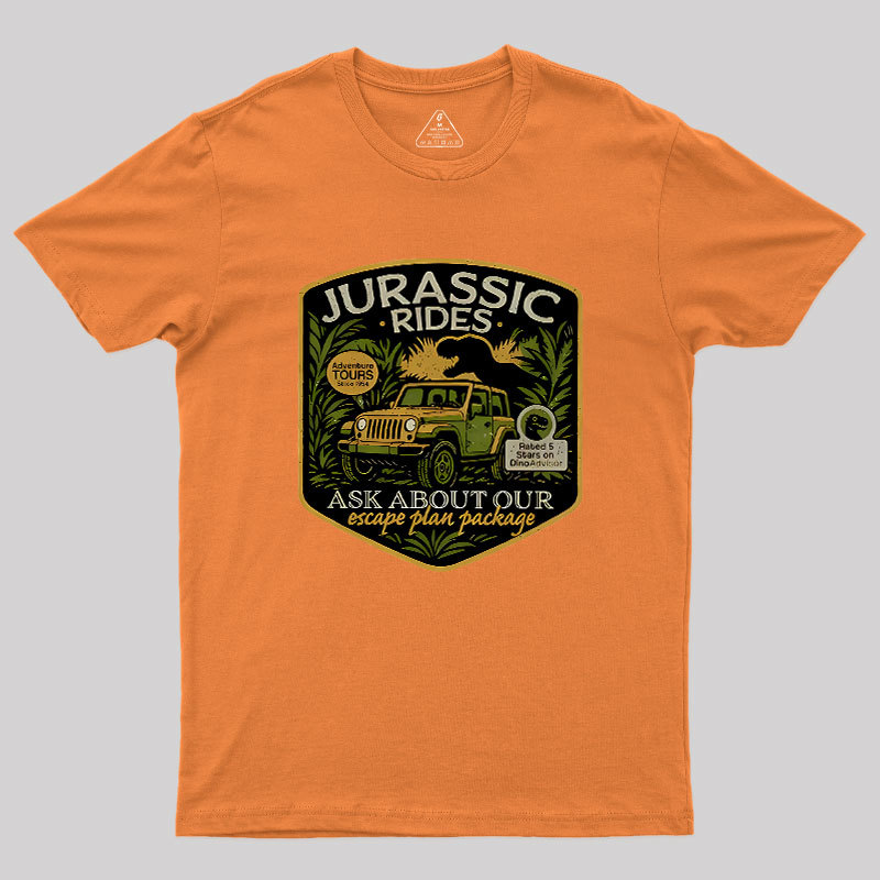 Jurassic Rides Geek T-Shirt