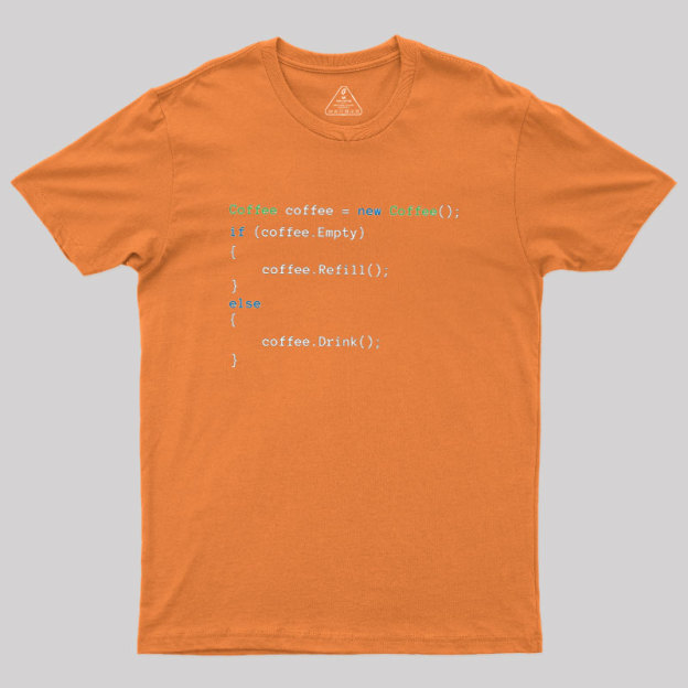 Coffee Coffee Geek T-Shirt