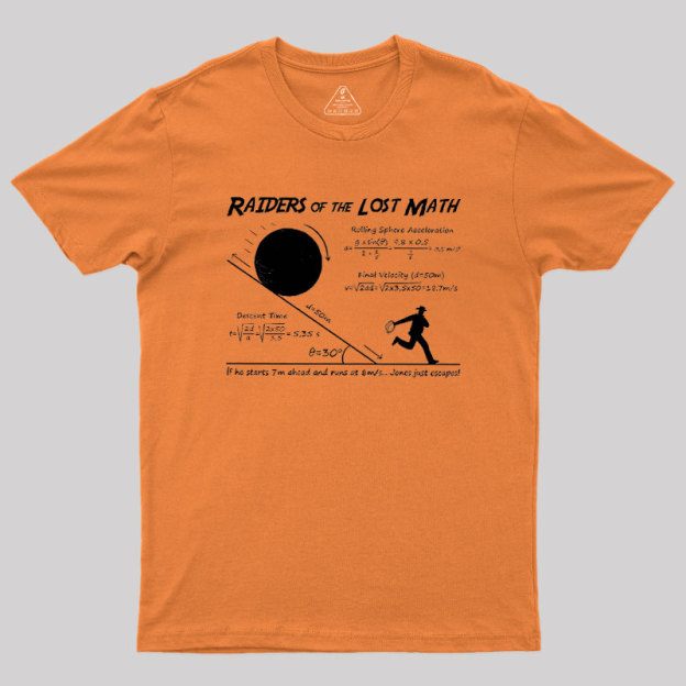 Raiders Of The Lost Math Geek T-Shirt