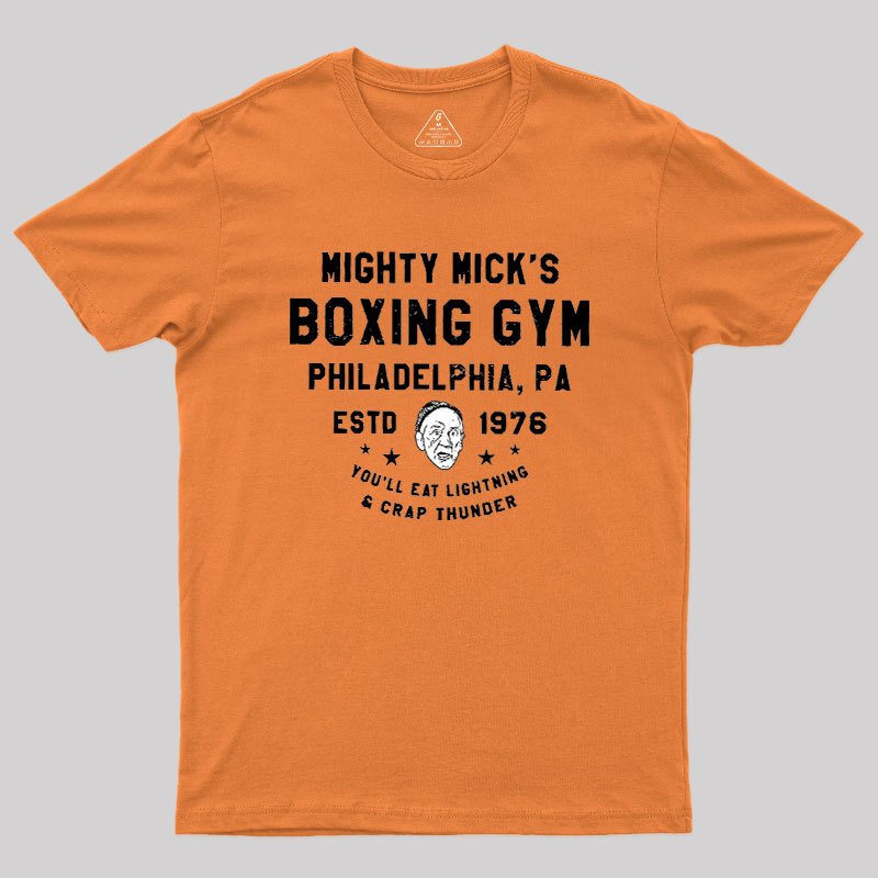 Mighty Mick's Boxing Gym Geek T-Shirt