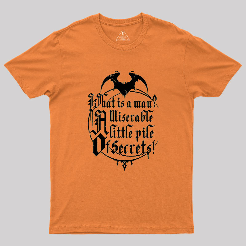 What Is A Man Geek T-Shirt