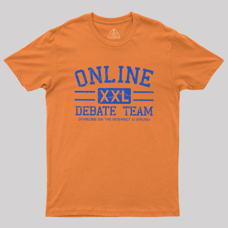 Online Debate Team Geek T-Shirt