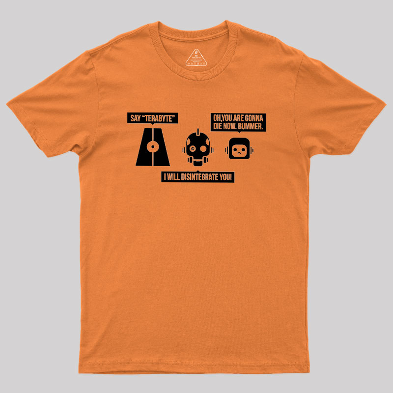 Three Robots Geek T-Shirt