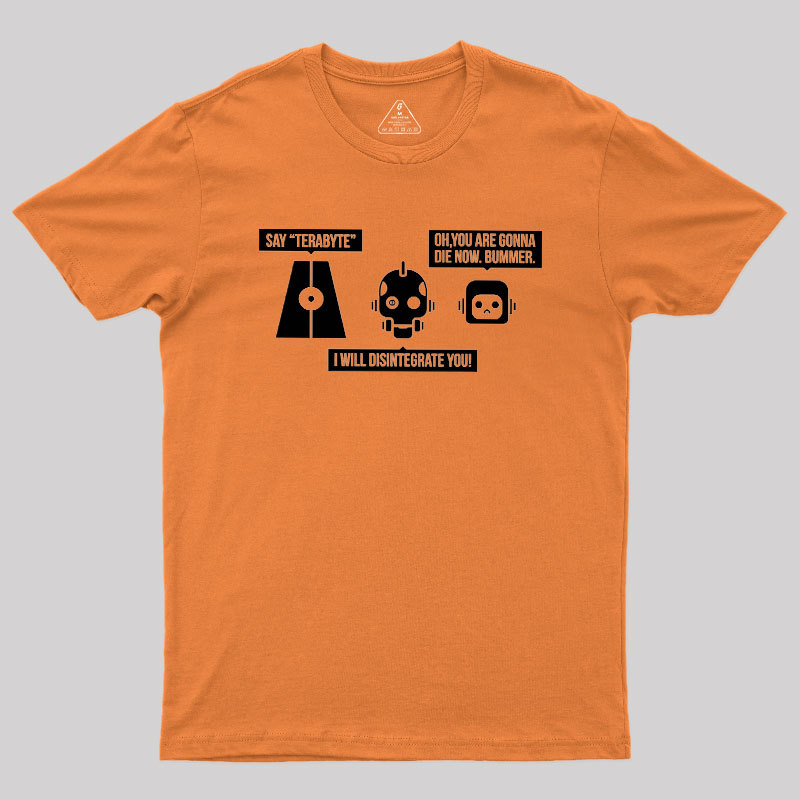 Three Robots Geek T-Shirt