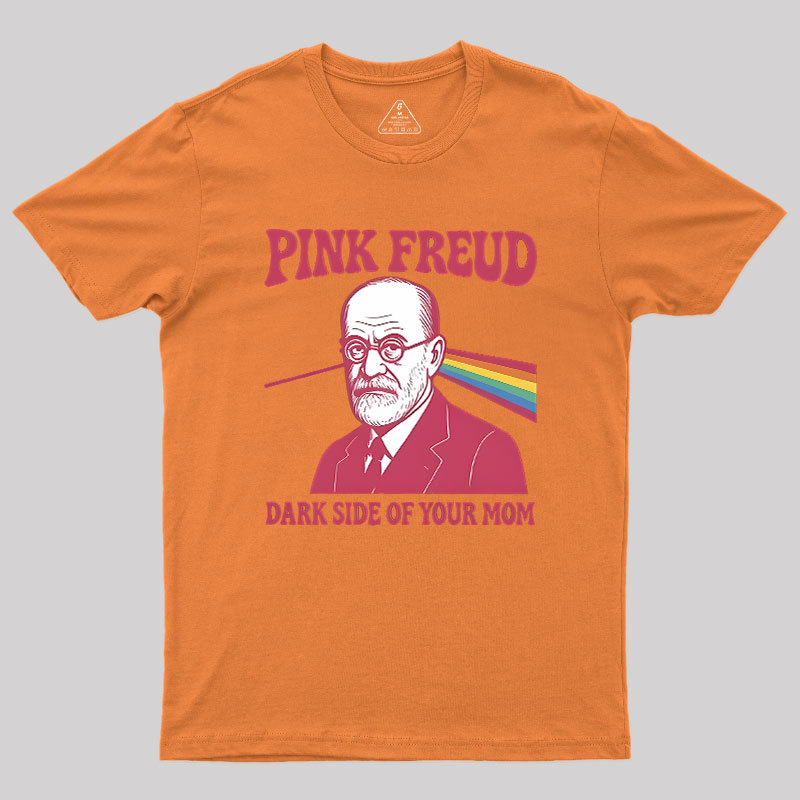 Pink Freud Geek T-Shirt