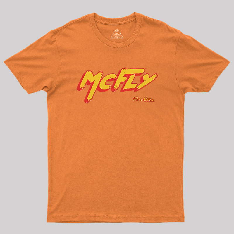 McFly For Mayor Geek T-Shirt