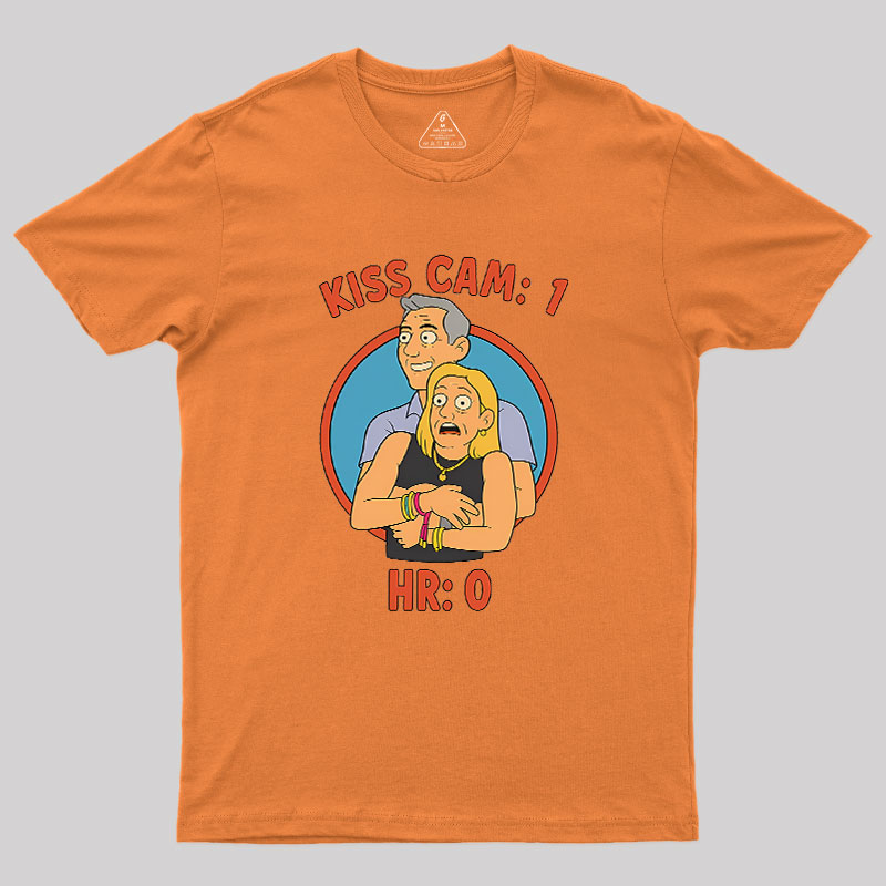 Caught On The Coldplay Kiss Cam Geek T-Shirt