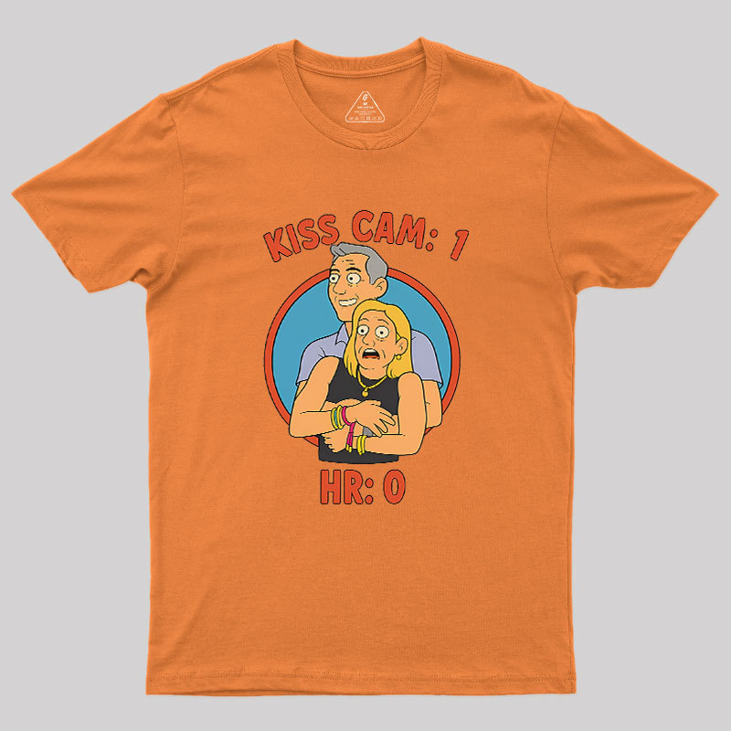 Caught On The Coldplay Kiss Cam Geek T-Shirt