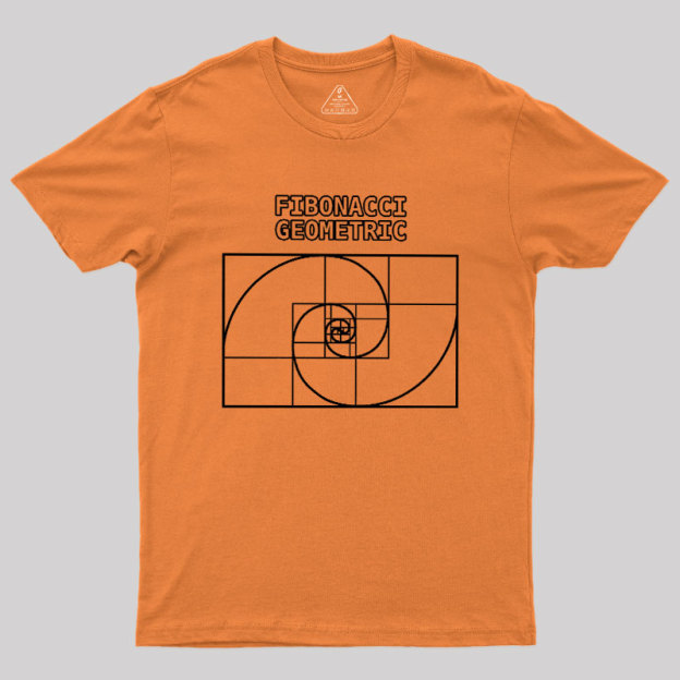 Fibonacci Geometric Geek T-Shirt