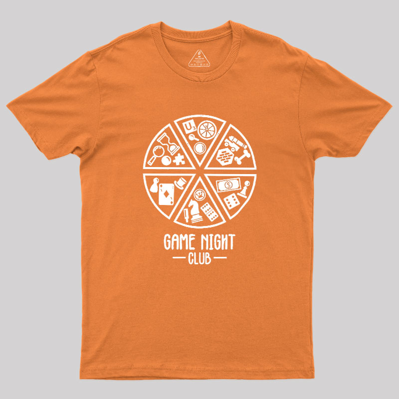 Game Night Club Geek T-Shirt