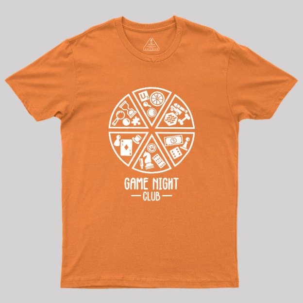 Game Night Club Geek T-Shirt