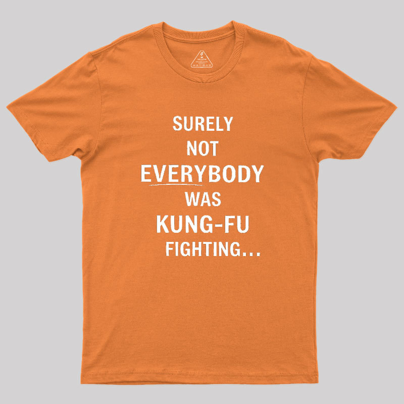Kung-Fu Question Geek T-Shirt