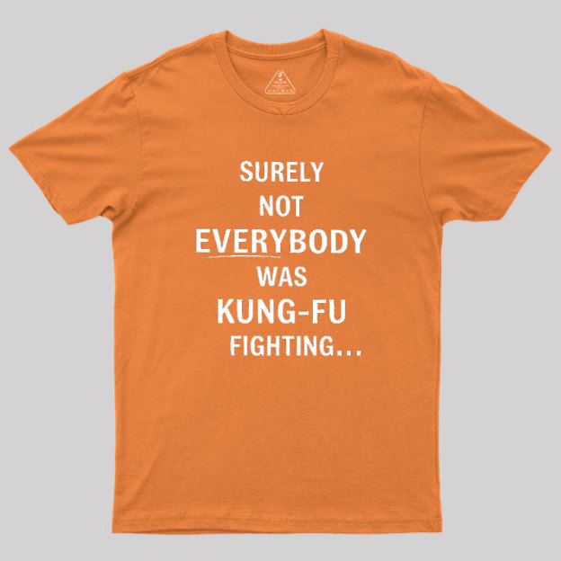 Kung-Fu Question Geek T-Shirt