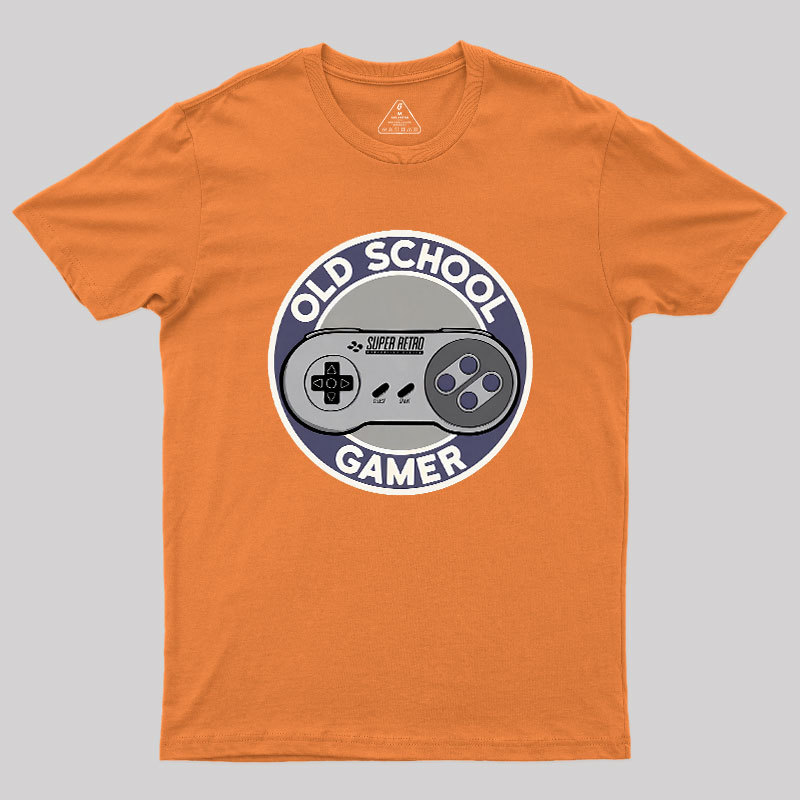 Old School Gamer 16 Bits Geek T-Shirt