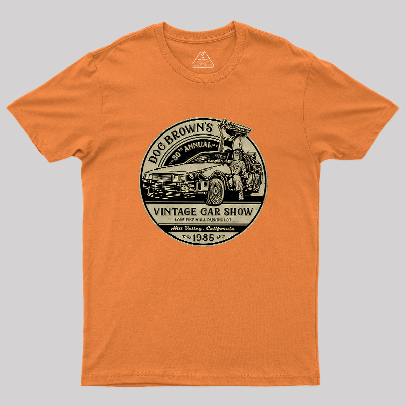 Vintage Car Show Geek T-Shirt