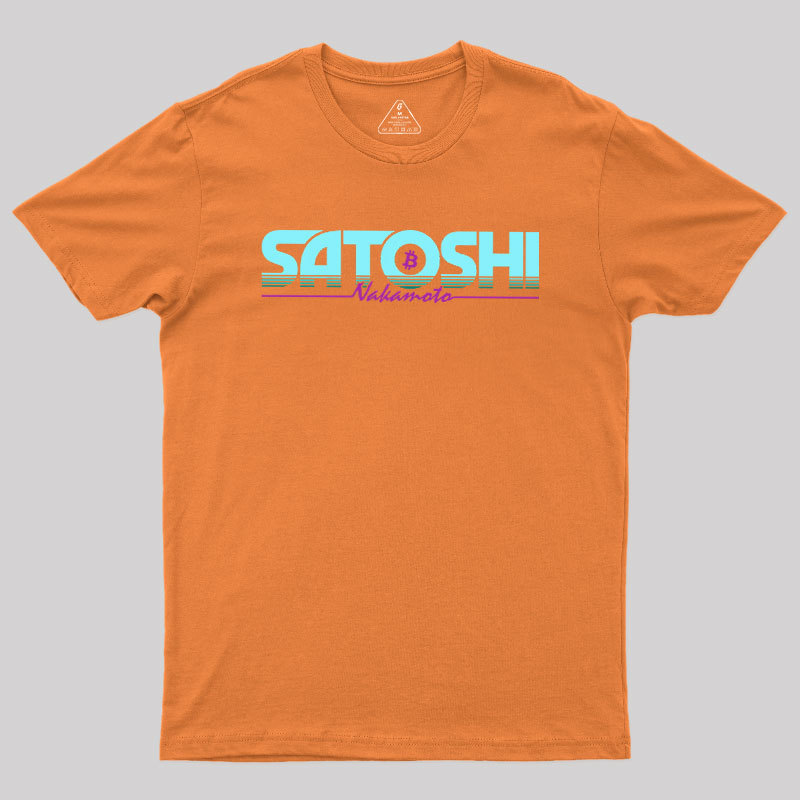 Satoshi Nakamoto Geek T-Shirt