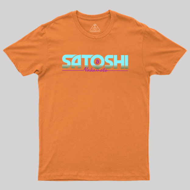 Satoshi Nakamoto Geek T-Shirt
