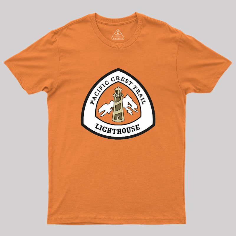 Lighthouse's 2025 PCT Trek Geek T-Shirt