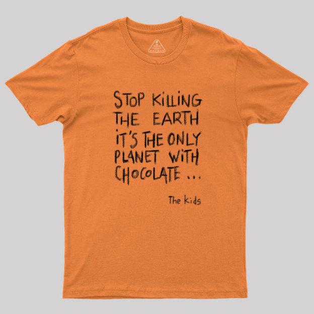 Save The Chocolate Geek T-Shirt