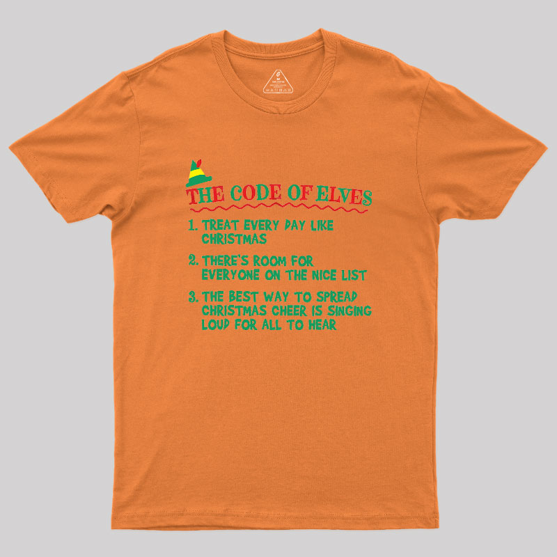 The Code of Elves Geek T-Shirt