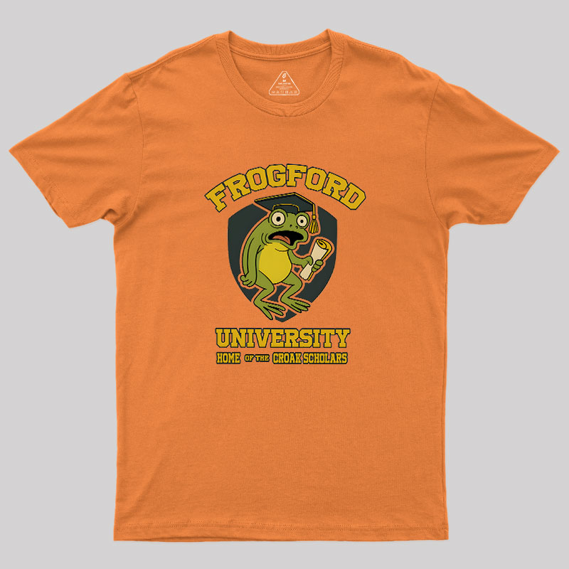 Frogford University �C Home of the C Geek T-Shirt