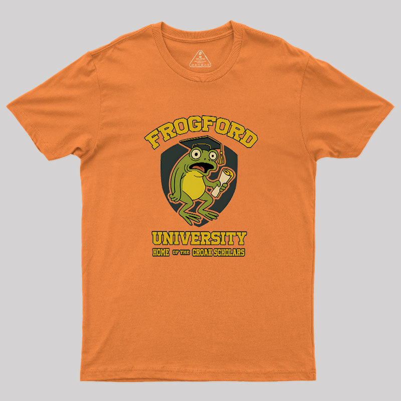 Frogford University �C Home of the C Geek T-Shirt