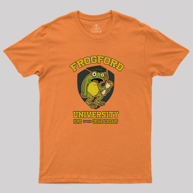 Frogford University �C Home of the C Geek T-Shirt