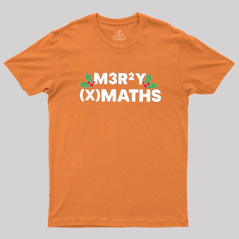M3RRY (X)MATHS Geek T-Shirt