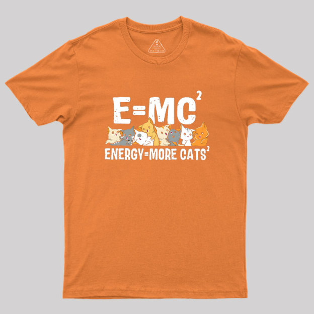 E=mc2 Geek T-Shirt