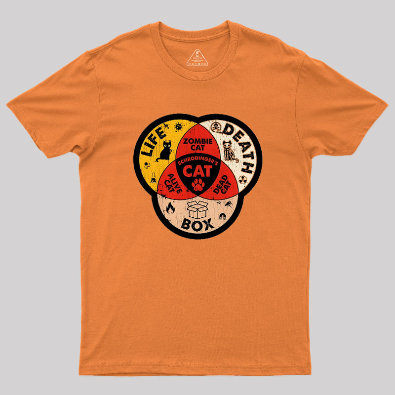 Science Physic Cat Geek T-Shirt