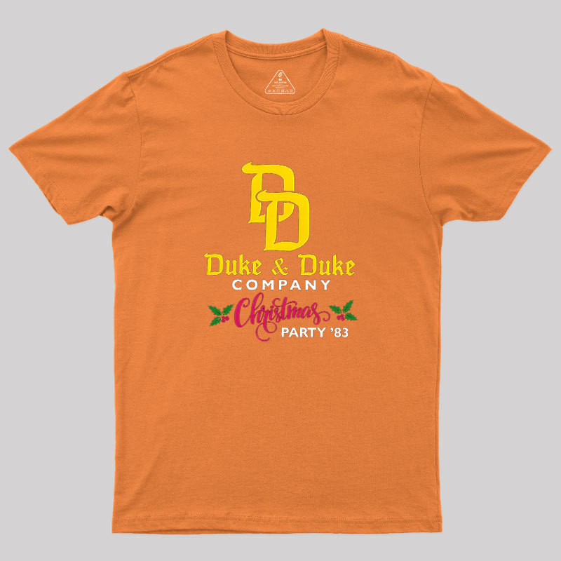 Duke & Duke Company Christmas Party 83 Geek T-Shirt