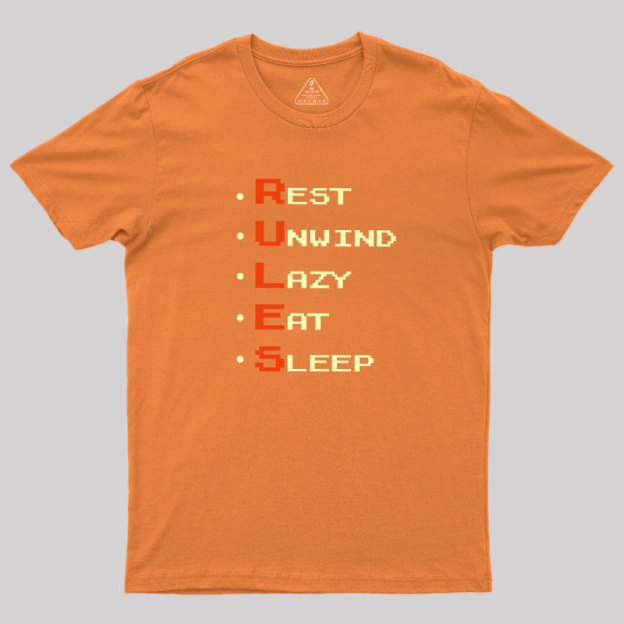 RULES Geek T-Shirt