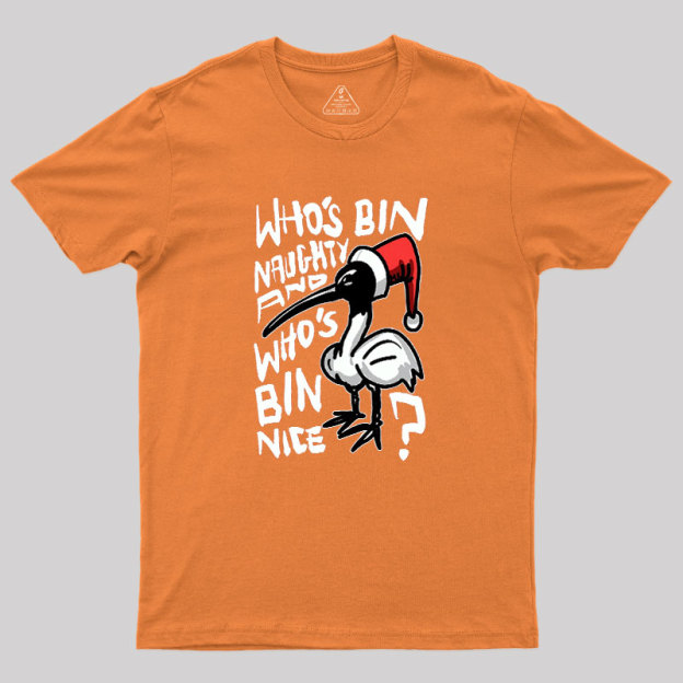 Christmas Bin Chicken Geek T-Shirt