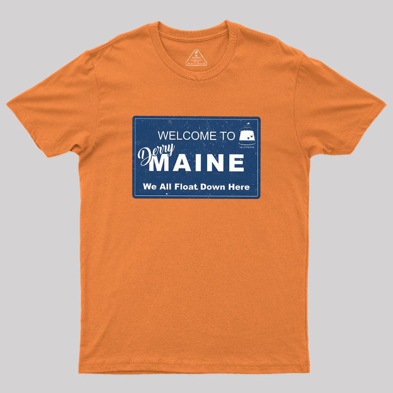 Welcome to Derry Maine Geek T-Shirt