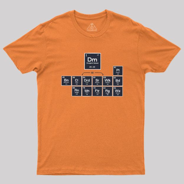 Periodic D&D Geek T-Shirt