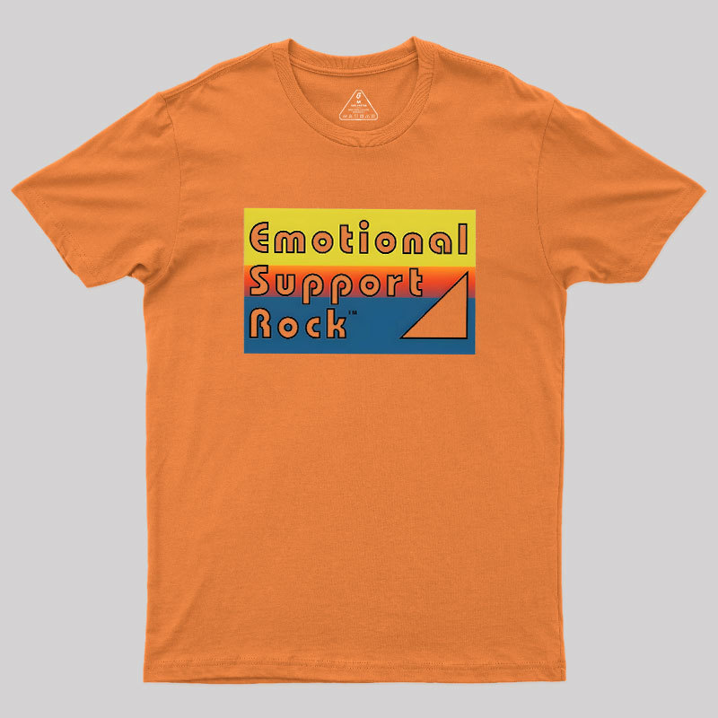 Emotional Support Rock Geek T-Shirt