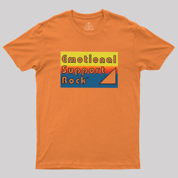 Emotional Support Rock Geek T-Shirt