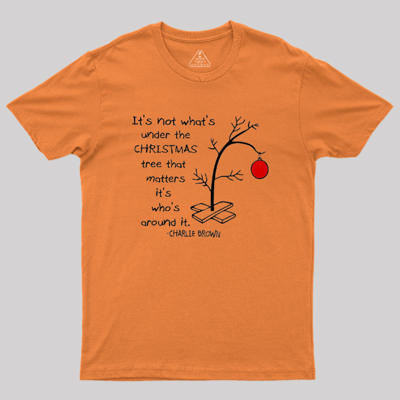 Who Is Around The Tree Geek T-Shirt
