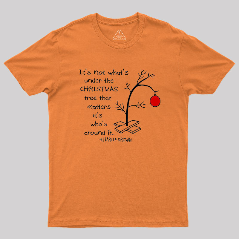 Who Is Around The Tree Geek T-Shirt