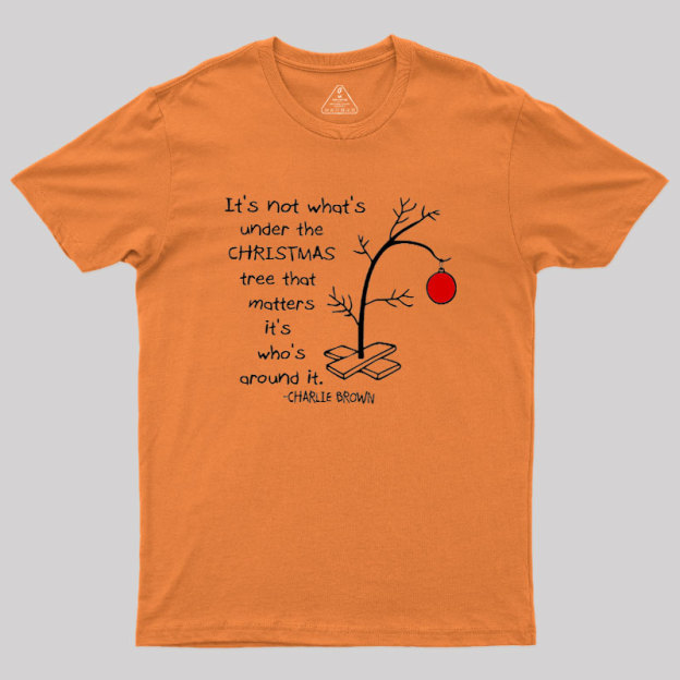 Who Is Around The Tree Geek T-Shirt