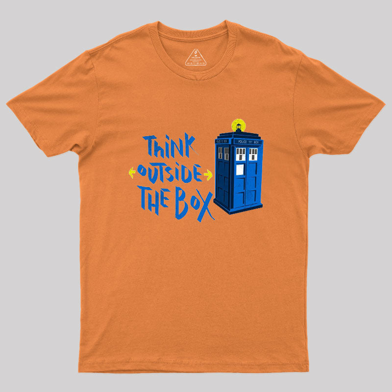 Think Outside The Box Geek T-Shirt