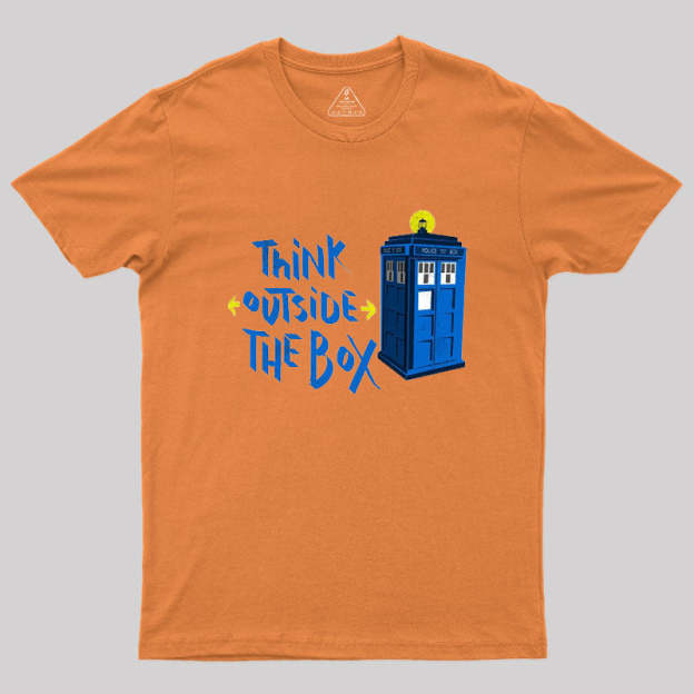 Think Outside The Box Geek T-Shirt