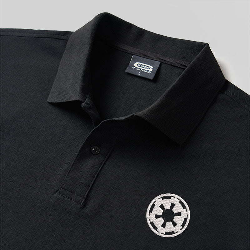 Wheel Smart Controller Geek Embroidered Polo Shirts