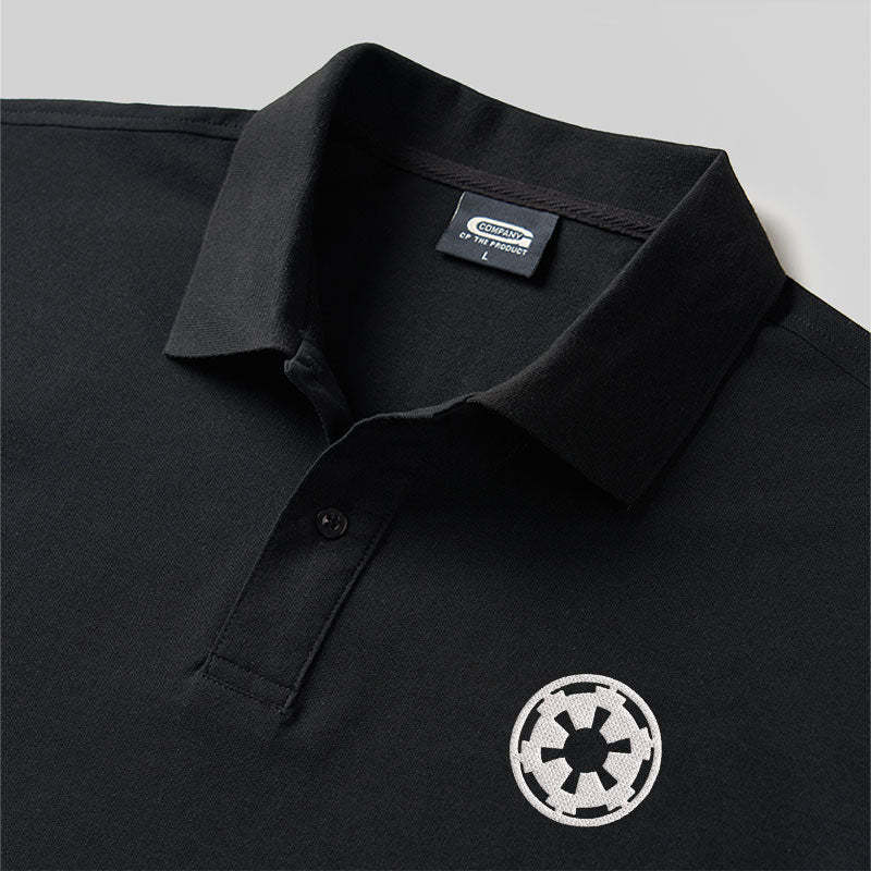 Wheel Smart Controller Geek Embroidered Polo Shirts
