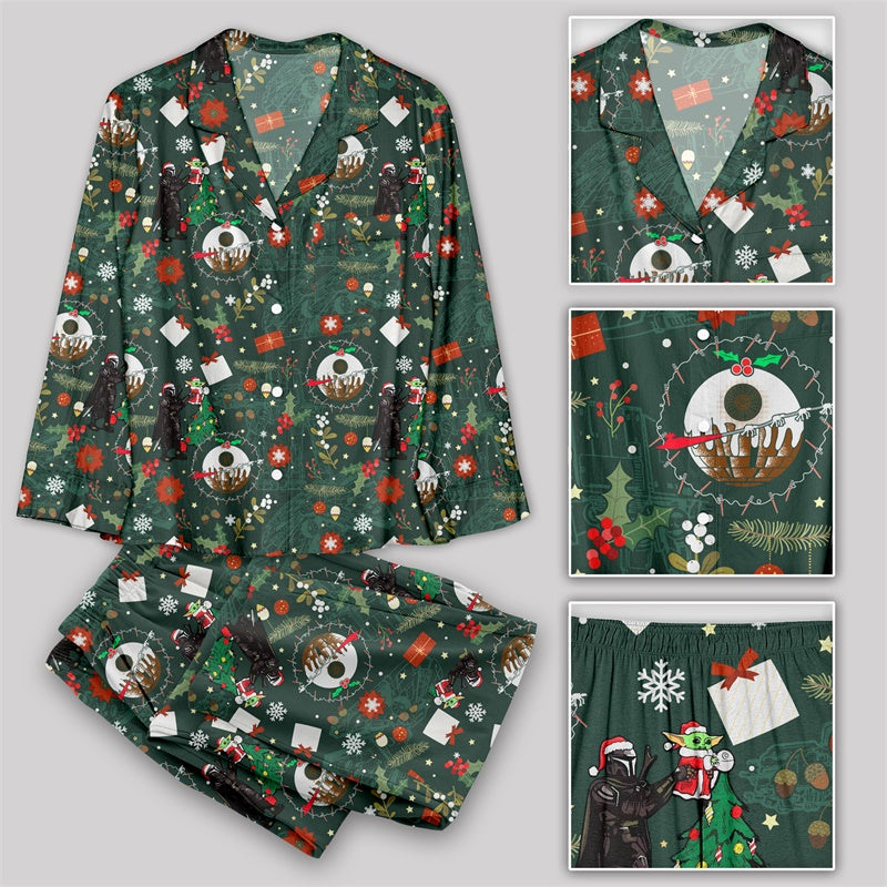Christmas Scifi Wars Master Pajama Sets