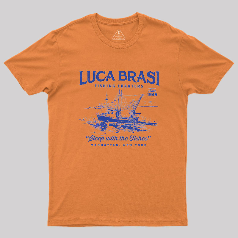 Luca Brasi Fishing Charters Geek T-Shirt