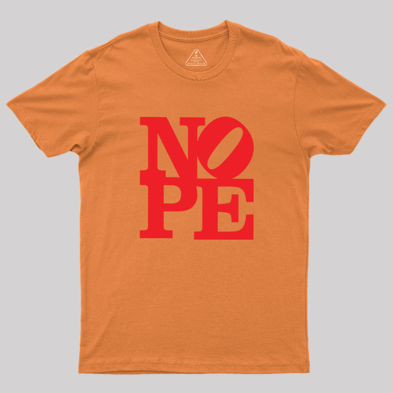 Nope Statue Geek T-Shirt