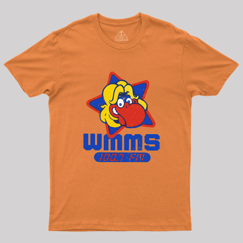 WMMS Cleveland 80s Rock Radio Station Geek T-Shirt