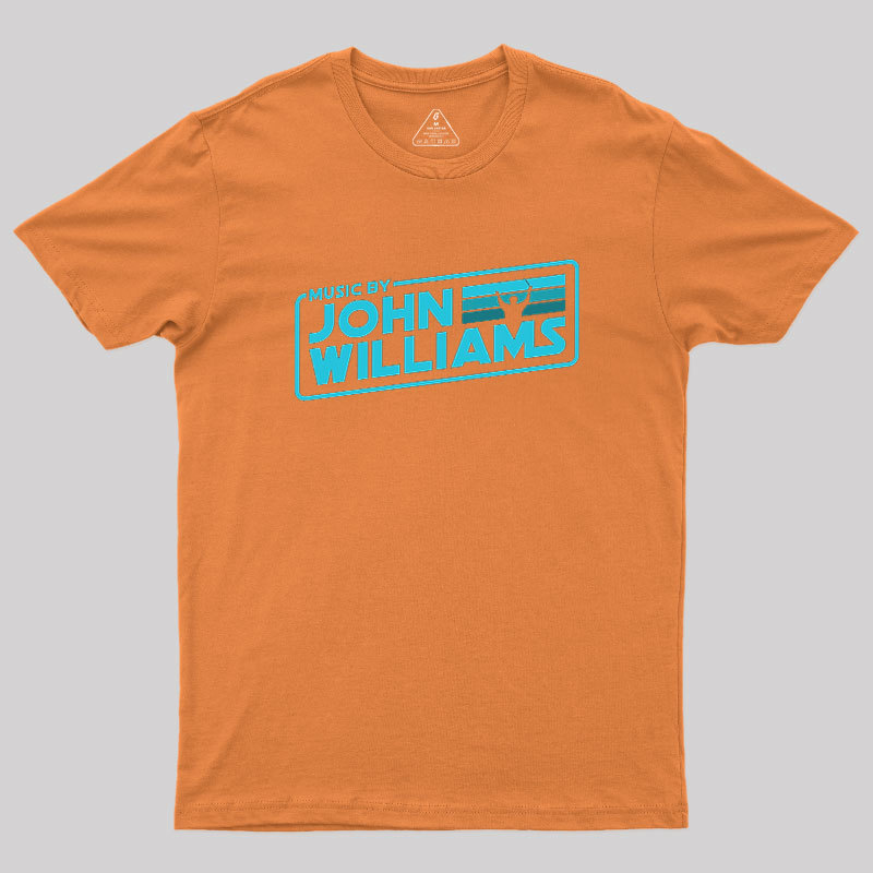 Music by John Williams Blue Shadow Geek T-Shirt