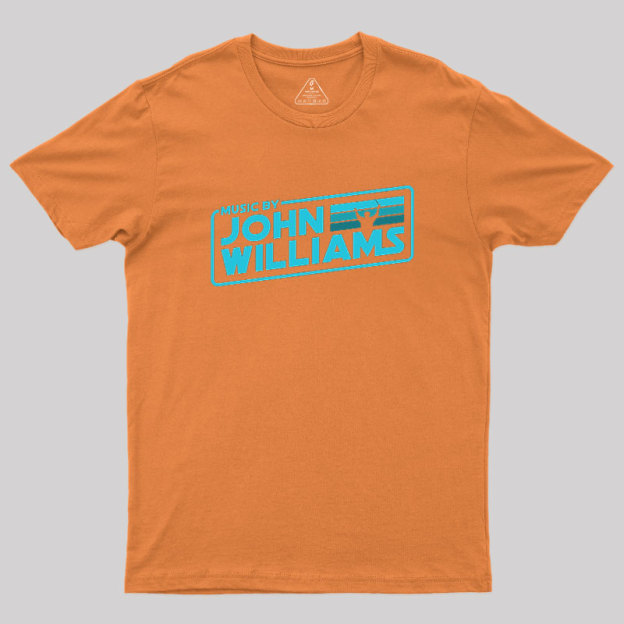 Music by John Williams Blue Shadow Geek T-Shirt
